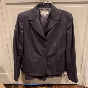 Calvin Klein skirt suit